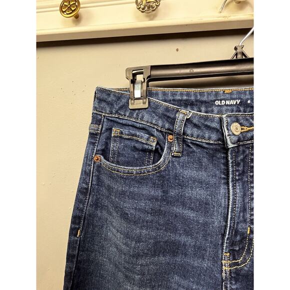 Old Navy OG Loose Jeans Womens 6 High-Rise Stretch Denim Retro 90s Skater‎ Baggy - Picture 5 of 8